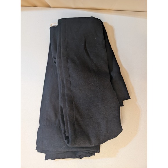 Threshold Other - Threshold Black 84"x54" Light Filtering Curtain Panel – Window Drapery